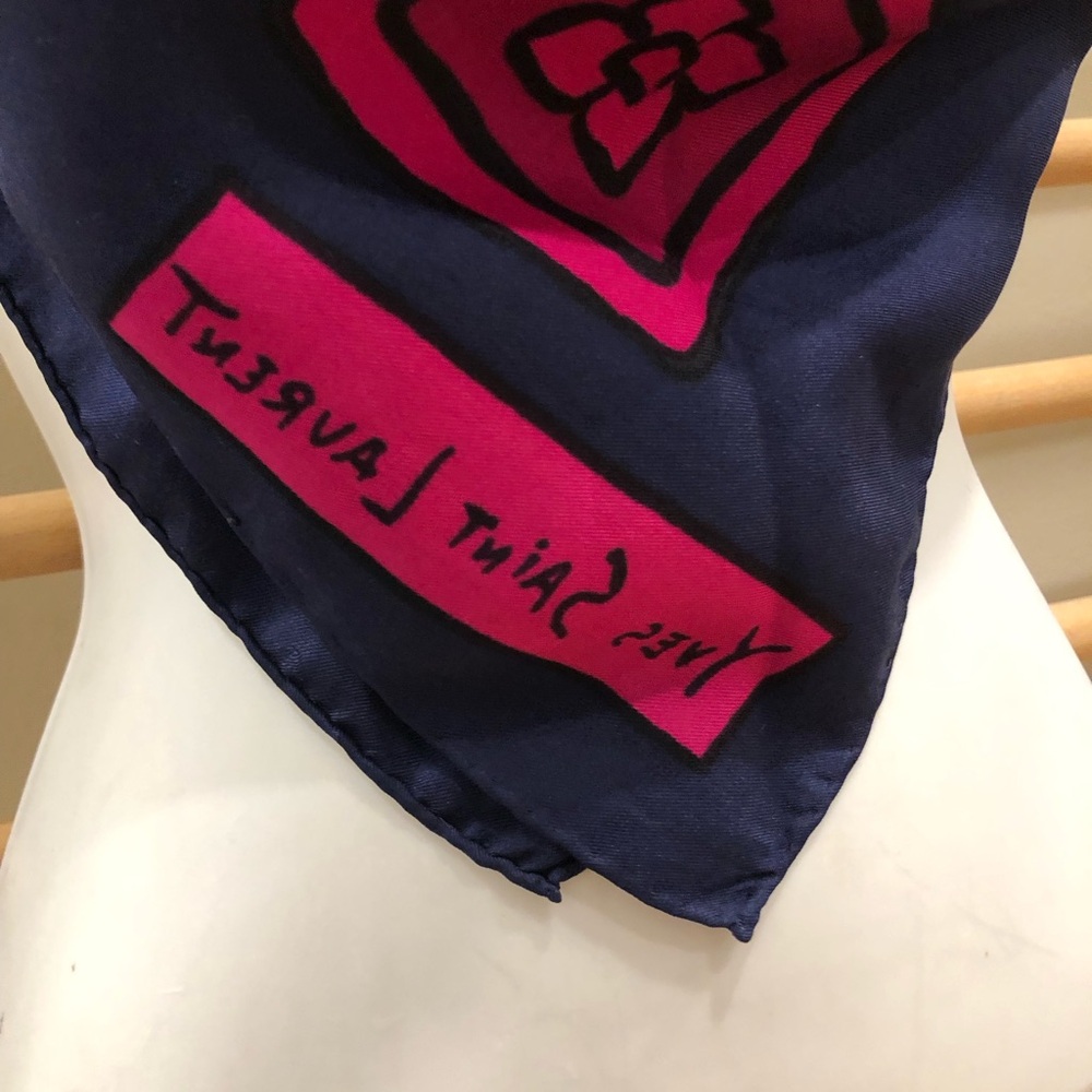 Yves Saint Laurent Silk Scarf - Picture 12 of 16